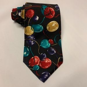 Perry Ellis Men's Necktie Multi Color Balloons